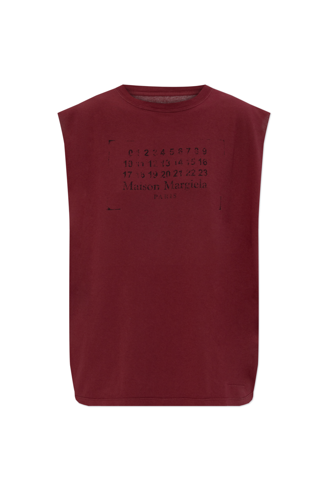 トップス Maison Margiera Red Top with Z logo Maison Margiela - Vitkac Canada